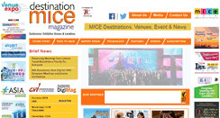 Desktop Screenshot of destinationmice.com